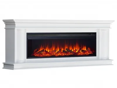 Каминокомплект Deli V60 с электрокамином Royal Flame Vision 60 LOG LED