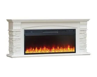 Каминокомплект портал Alioth V42 с электрокамином Royal Flame Vision 42 LOG LED
