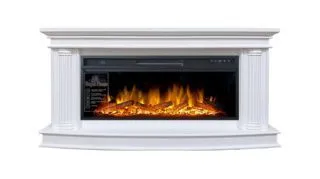 Каминокомплект портал Deli V42 с электрокамином Royal Flame Vision 42 LOG LED