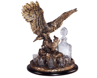 Набор посуды Bogacho "Поединок орла с шакалом"