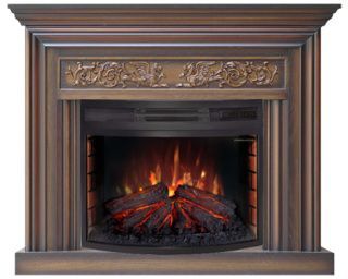 Каминокомплект портала Monferrato FS25 с электрокамином RealFlame FireField 25 S IR