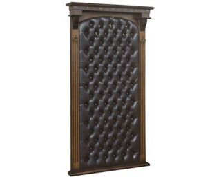 Стойка "Тауэр 5" (Орех/ натуральная кожа - шоколад)