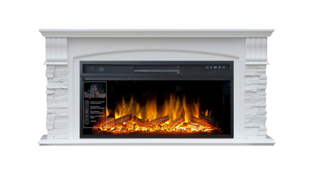 Каминокомплект Alioth V42 с электрокамином Royal Flame Vision 42 LOG LED
