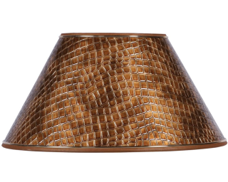 Абажур Bogacho "№ 38" Питон Золото