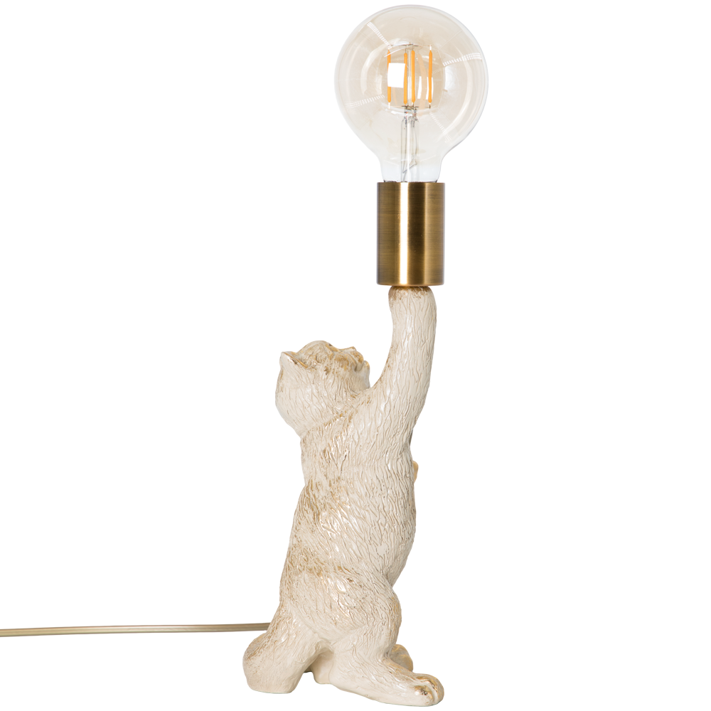 Светильник бытовой Bogacho "Кот Люмен" Айвори