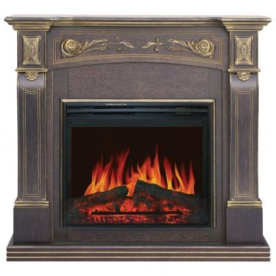 Каминокомплект Turin MB/JUP/SYM26 с электрокамином Royal Flame Jupiter FX N Black