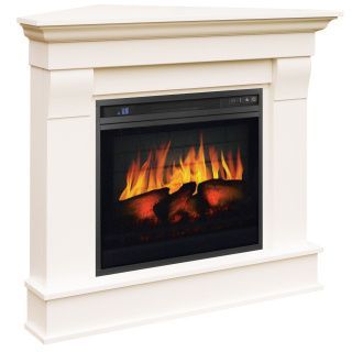 Каминокомплект портала Albion Corner V23 с электрокамином Royal Flame Vision 23 EF LED 3D FX