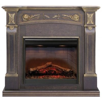 Каминокомплект Turin MB/JUP/SYM26 с электрокамином Dimplex DF2608-INT Symphony 26