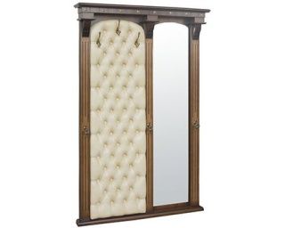 Стойка Тауэр-7 (Орех/ натуральная кожа/ шоколад)