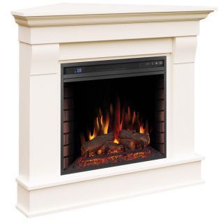 Каминокомплект портала Albion Corner V23 с электрокамином Royal Flame Vision 23 EF LED FX