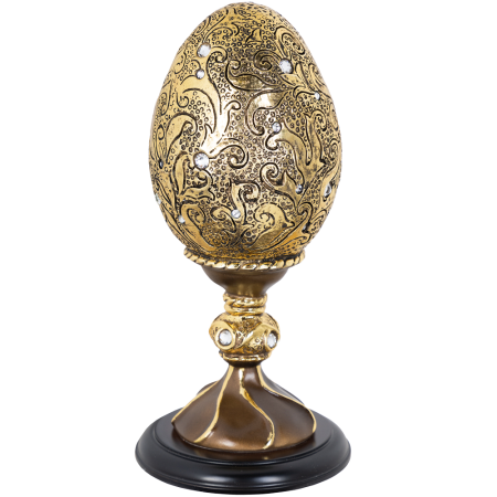 Часы настольные Bogacho "Наследие Фаберже" Золото