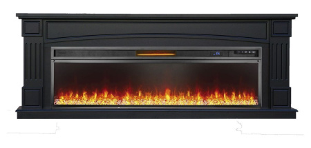 Каминокомплект портал Boston V60 с электрокамином Royal Flame Vision 60 LED