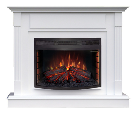 Каминокомплект портала London FS25 с электрокамином RealFlame FireField 25 S IR