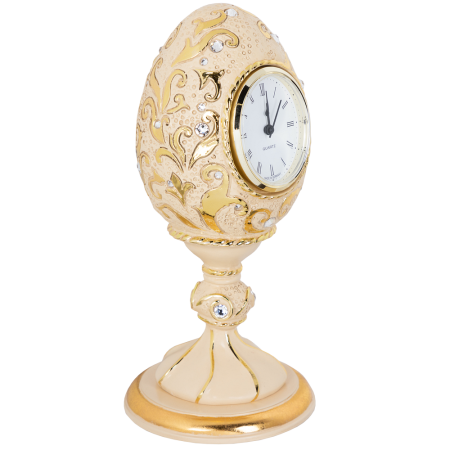 Часы настольные Bogacho "Наследие Фаберже" Айвори