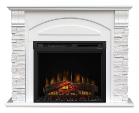 Каминокомплект портала Alioth New MB/JUP/SYM26 с электрокамином Dimplex XHD28L-INT