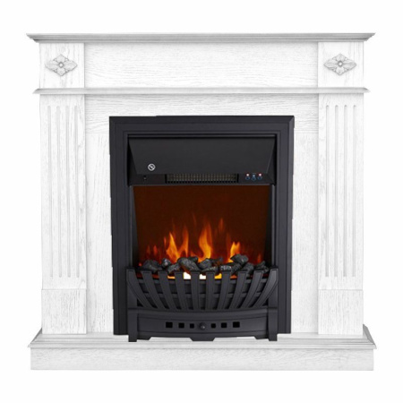 Каминокомплект портал Brighton Corner STD-ASP с электрокамином Royal Flame Aspen Black