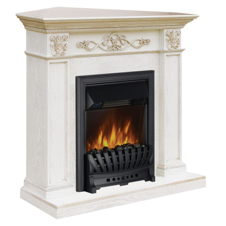 Каминокомплект портал Verona Corner STD-ASP с электрокамином Royal Flame Aspen Black