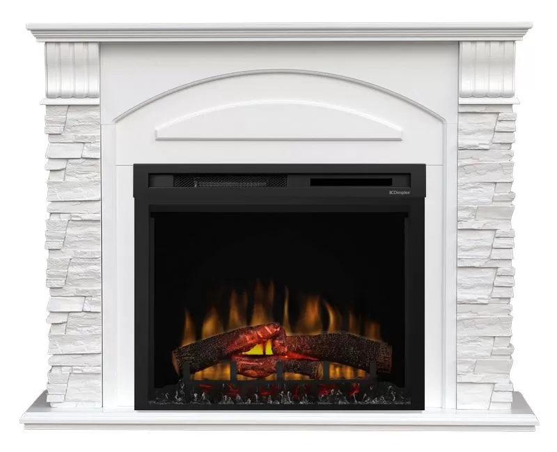 Каминокомплект Alioth New MB/JUP/SYM26 с электрокамином Dimplex XHD28L-INT