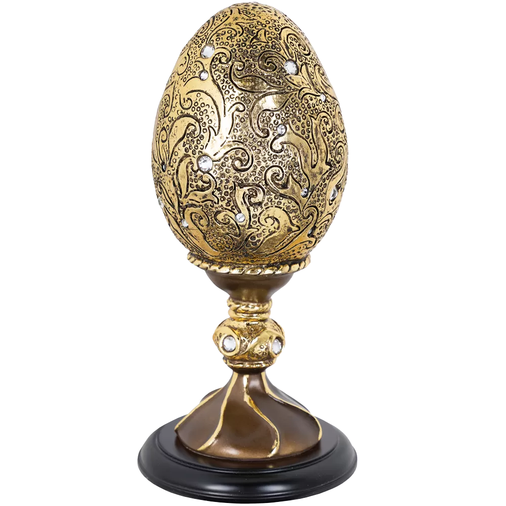 Часы настольные Bogacho "Наследие Фаберже" Золото