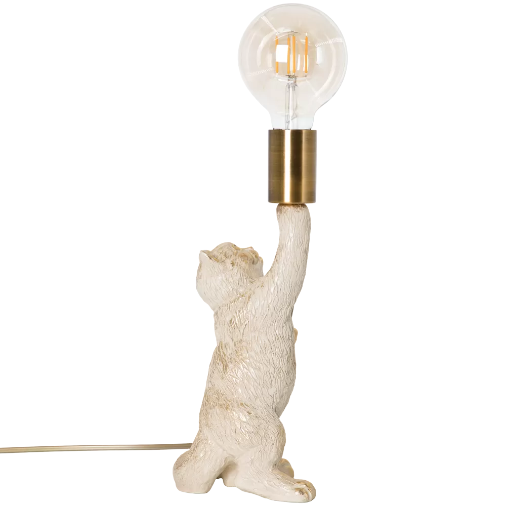 Светильник бытовой Bogacho "Кот Люмен" Айвори