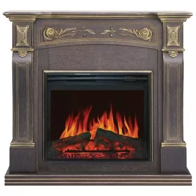 Каминокомплект Turin MB/JUP/SYM26 с электрокамином Royal Flame Jupiter FX N Black