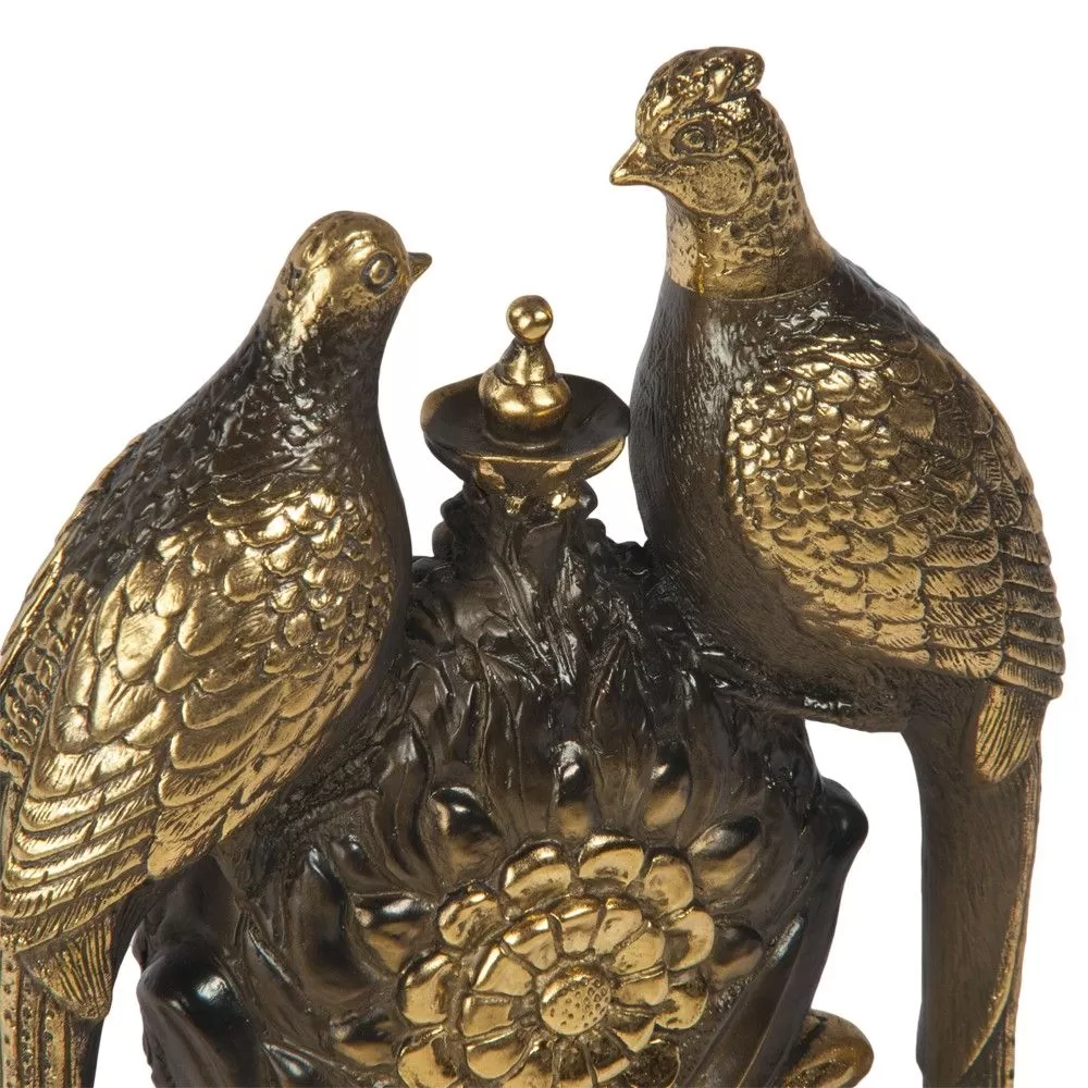 Часы настольные Bogacho "Павлины"