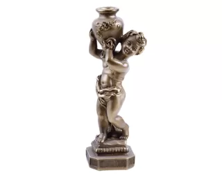 Подсвечник "Путти с кувшином" (левый) Б