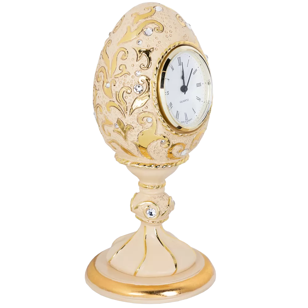 Часы настольные Bogacho "Наследие Фаберже" Айвори