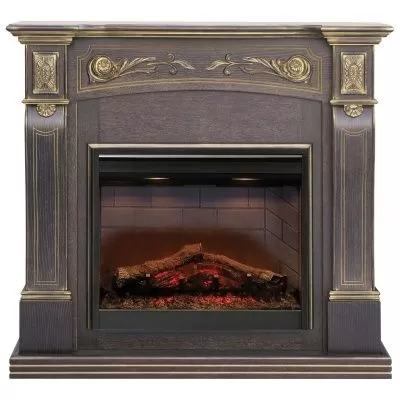 Каминокомплект Turin MB/JUP/SYM26 с электрокамином Dimplex DF2608-INT Symphony 26