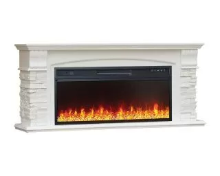 Каминокомплект портал Alioth V42 с электрокамином Royal Flame Vision 42 LOG LED