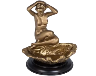 Подставка для украшений Bogacho "Девушка на ракушке"