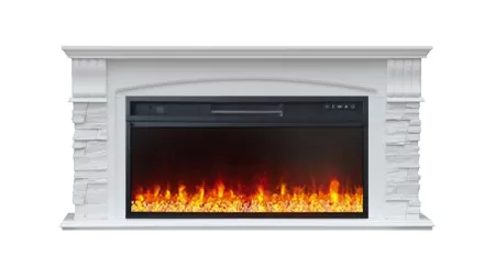 Каминокомплект Alioth V42 с электрокамином Royal Flame Vision 42 LED