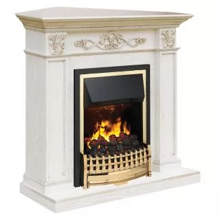 Каминокомплект портал Verona Corner STD-ASP с электрокамином Dimplex Atherton