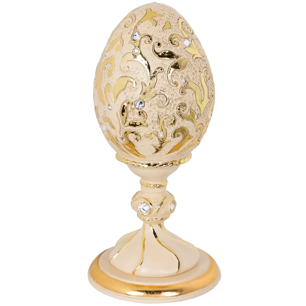 Часы настольные Bogacho "Наследие Фаберже" Айвори