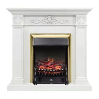 Каминокомплект портал Verona Corner STD-ASP с электрокамином RealFlame Fobos-S Lux BR