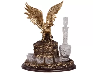 Набор посуды "Орел на скале" Б