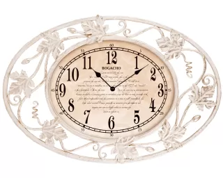 Часы кованые "Первое свидание АЧ" (эллипс)