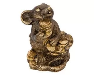 Скульптура Bogacho "Денежная мышка"